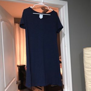 Blue Striped Sun Dress